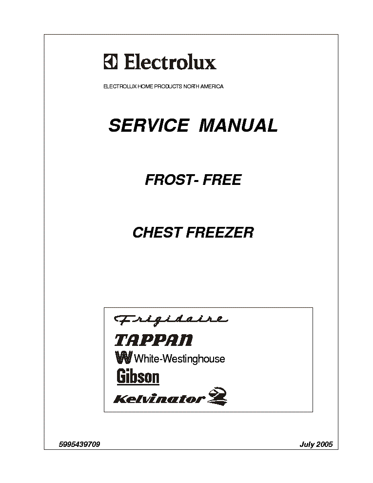 Electrolux Inspire  Frost Free -  2