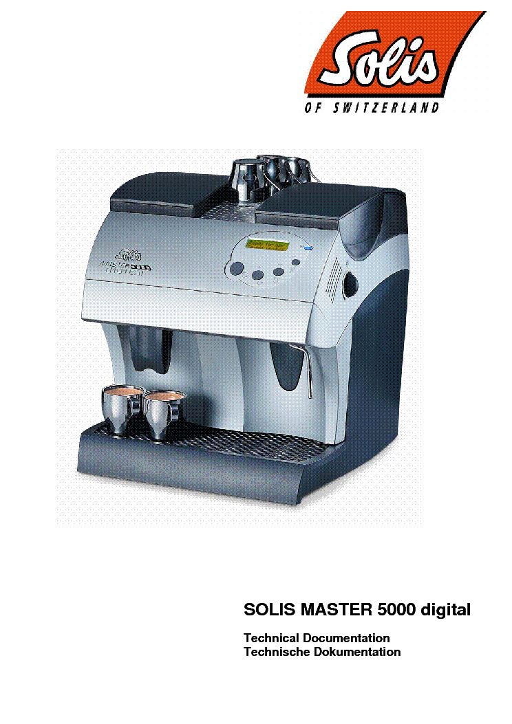 Инструкция Solis Master 5000 Digital