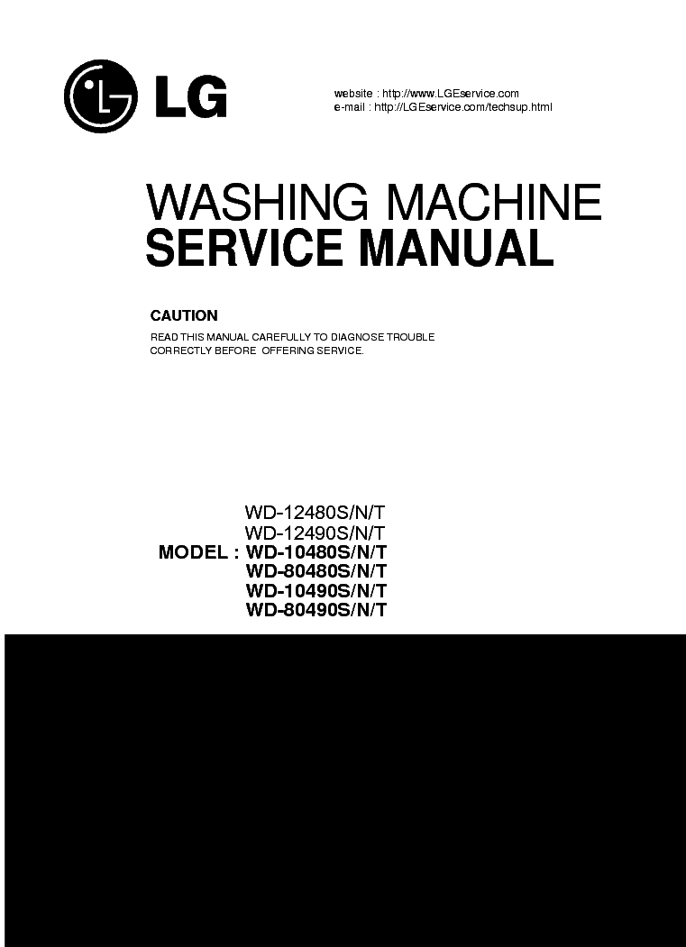 Lg Wd-10480Tp User Manual