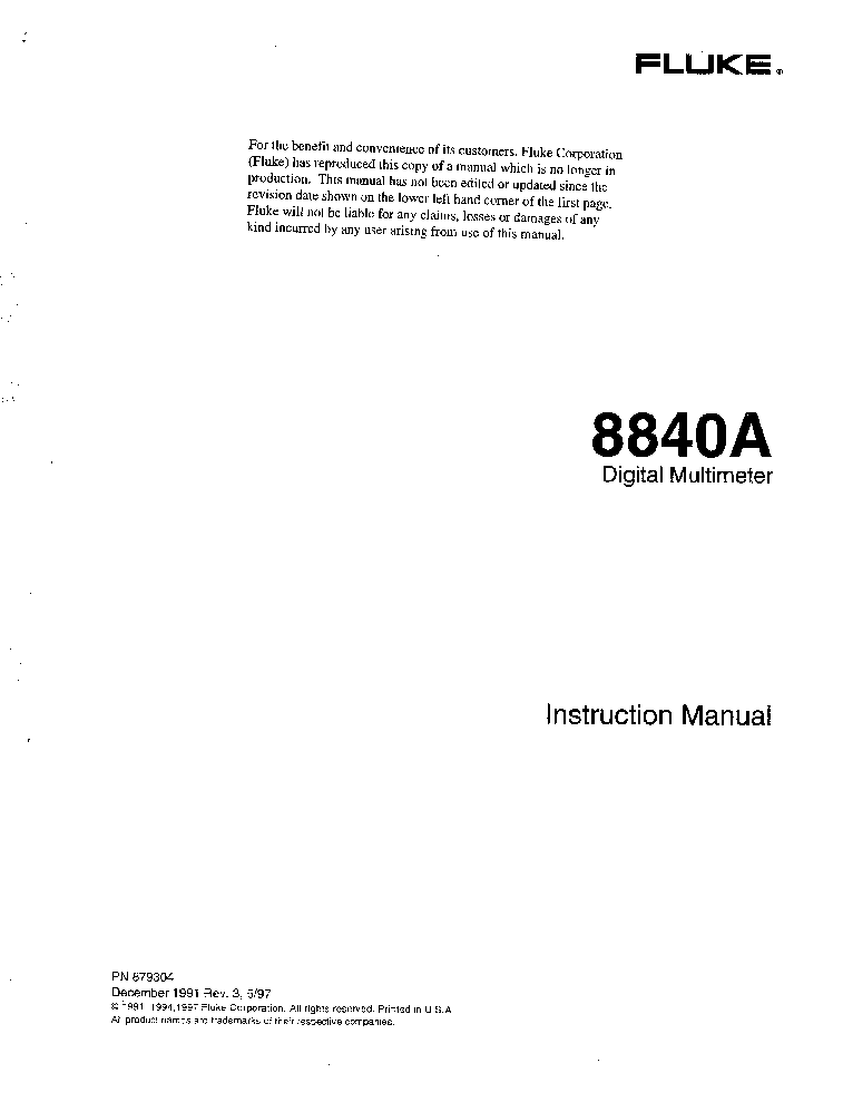 Advanced Tty 8840 Manual