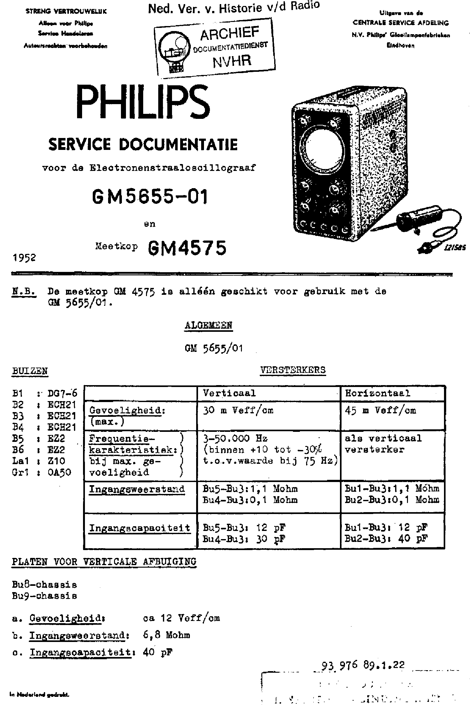 PHILIPS PE-1509 0-30V,0.4A LABORTAP 1970 SM Service Manual free