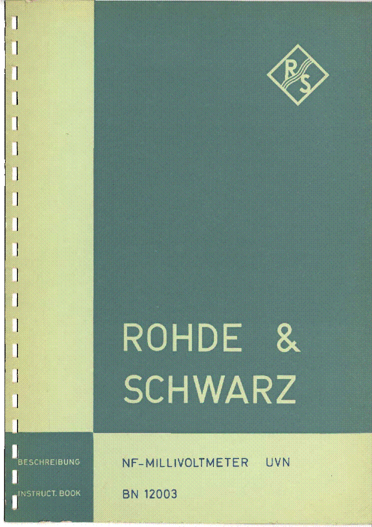 Rohde Schwarz Sme Service Manual