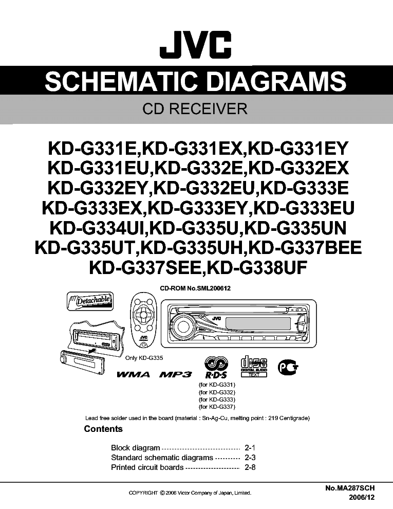 Инструкция Jvc Kd G335