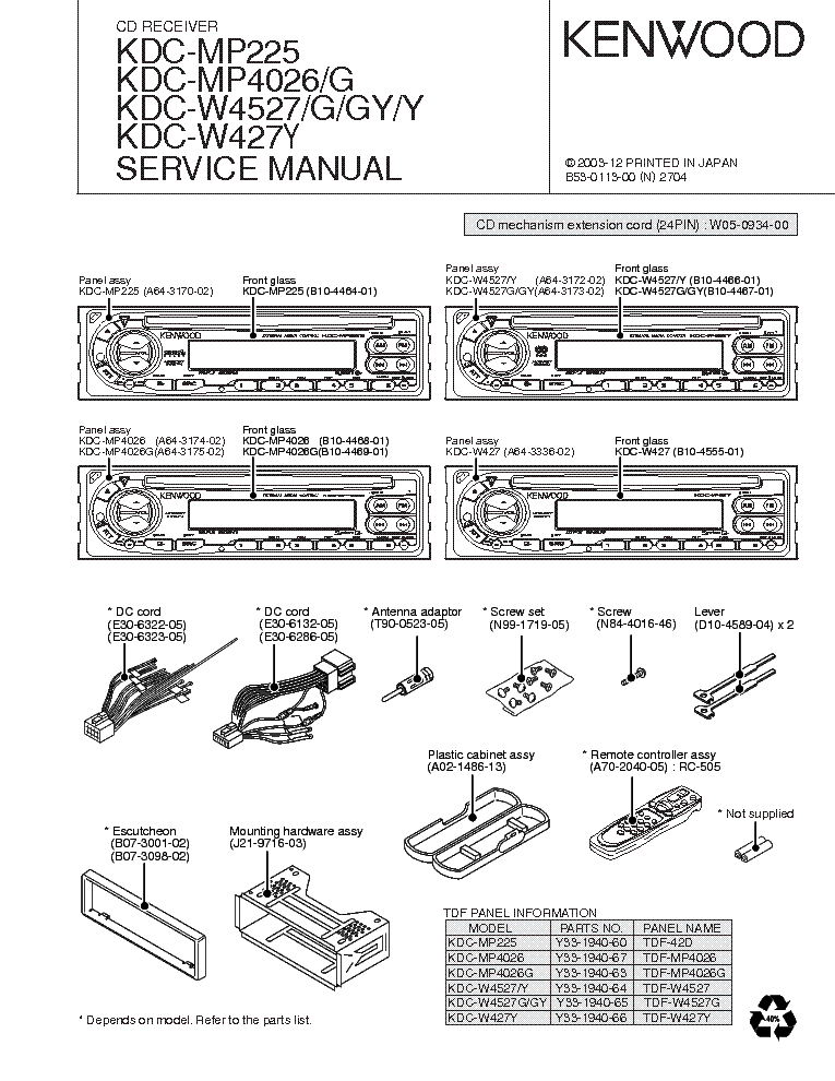 34 Kenwood Kdc 252u Wiring Diagram Wiring Diagram Database