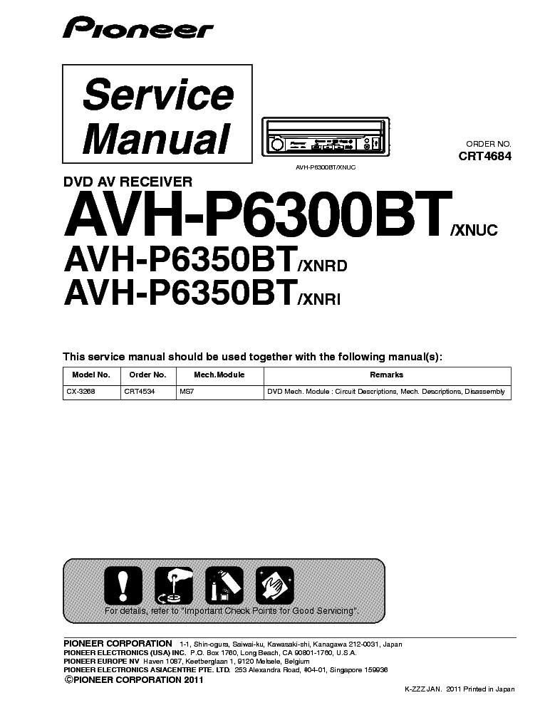 Pioneer Avh P6300bt  -  11