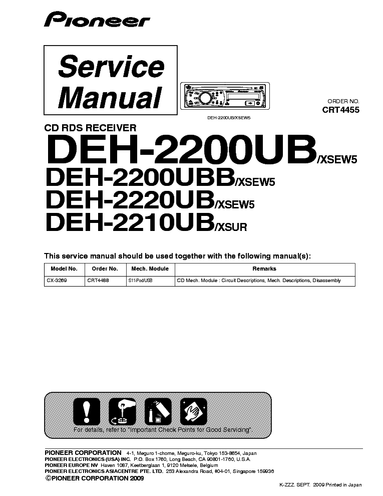 Pioneer Deh-2200ub    -  10
