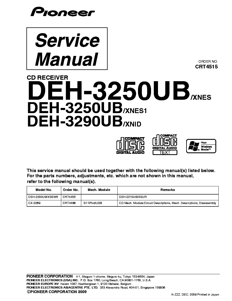  Pioneer Deh-3250ub -  6