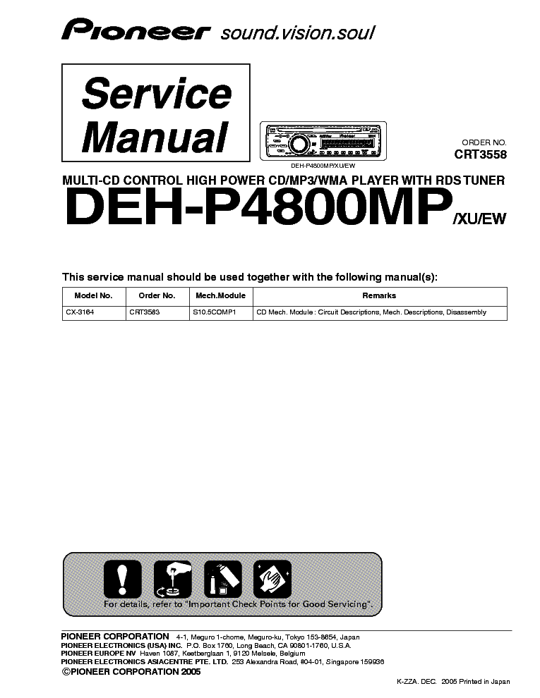  Pioneer Deh P4800mp -  3