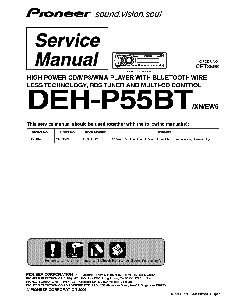 Pioneer Deh-p5550mp  -  11