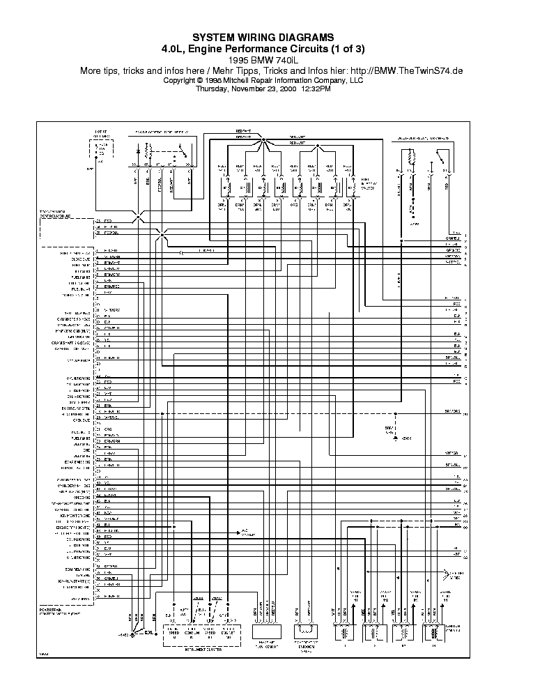 Bmw E32 1989 Component Location Service Manual Free