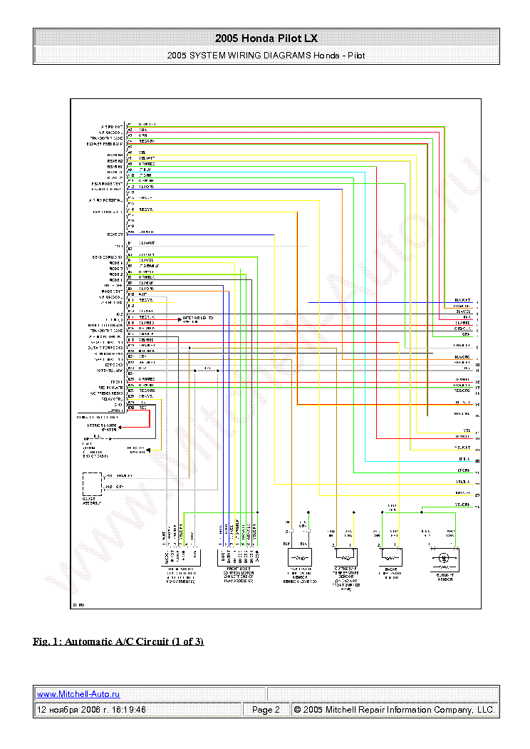 29 2005 Honda Accord Wiring Diagram - Diagram Example Database