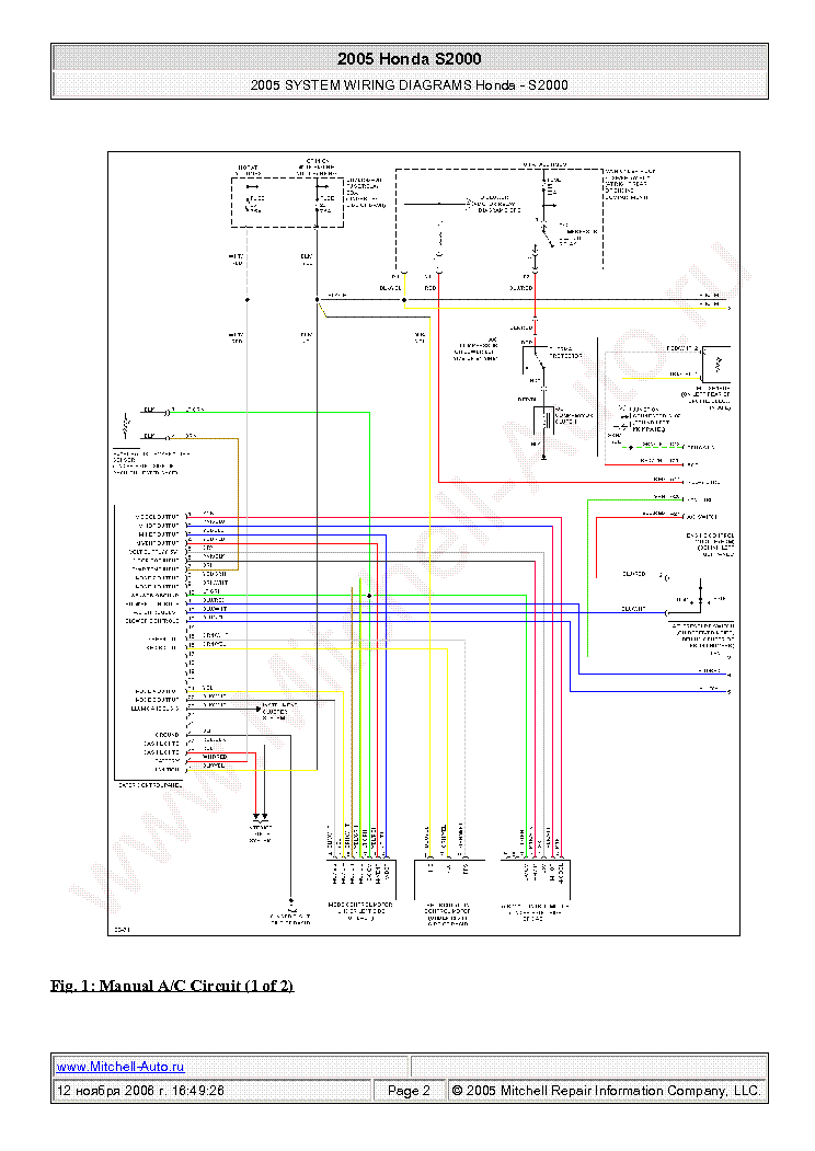 2005 Honda s2000 service manual #2