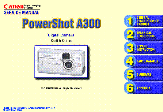  Canon A460 Powershot -  8