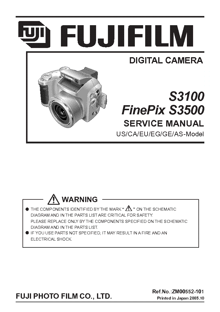 Finepix Ax200 Manual