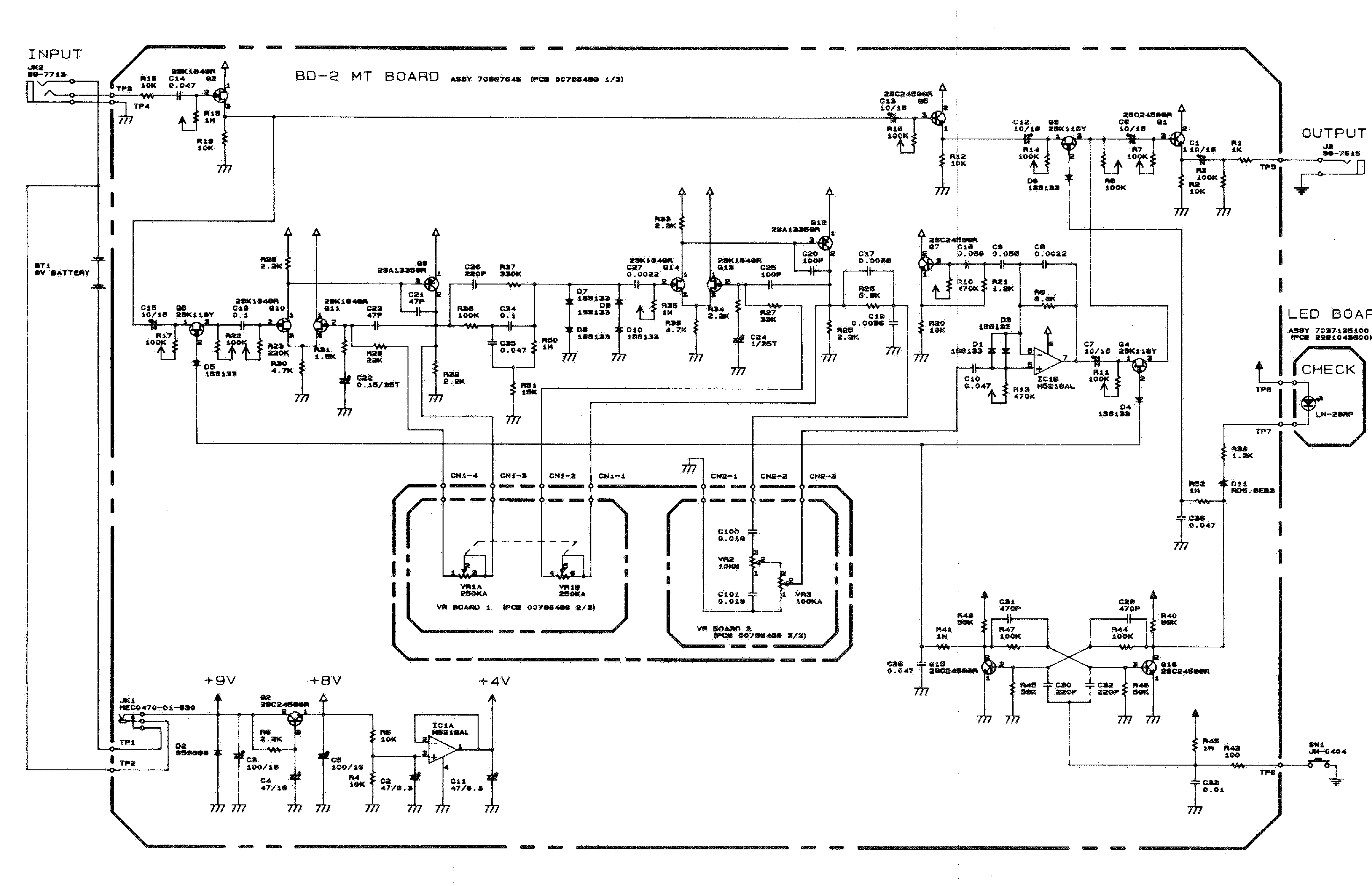 Boss Bd-2 Blues Driver Schematic - reprutracker