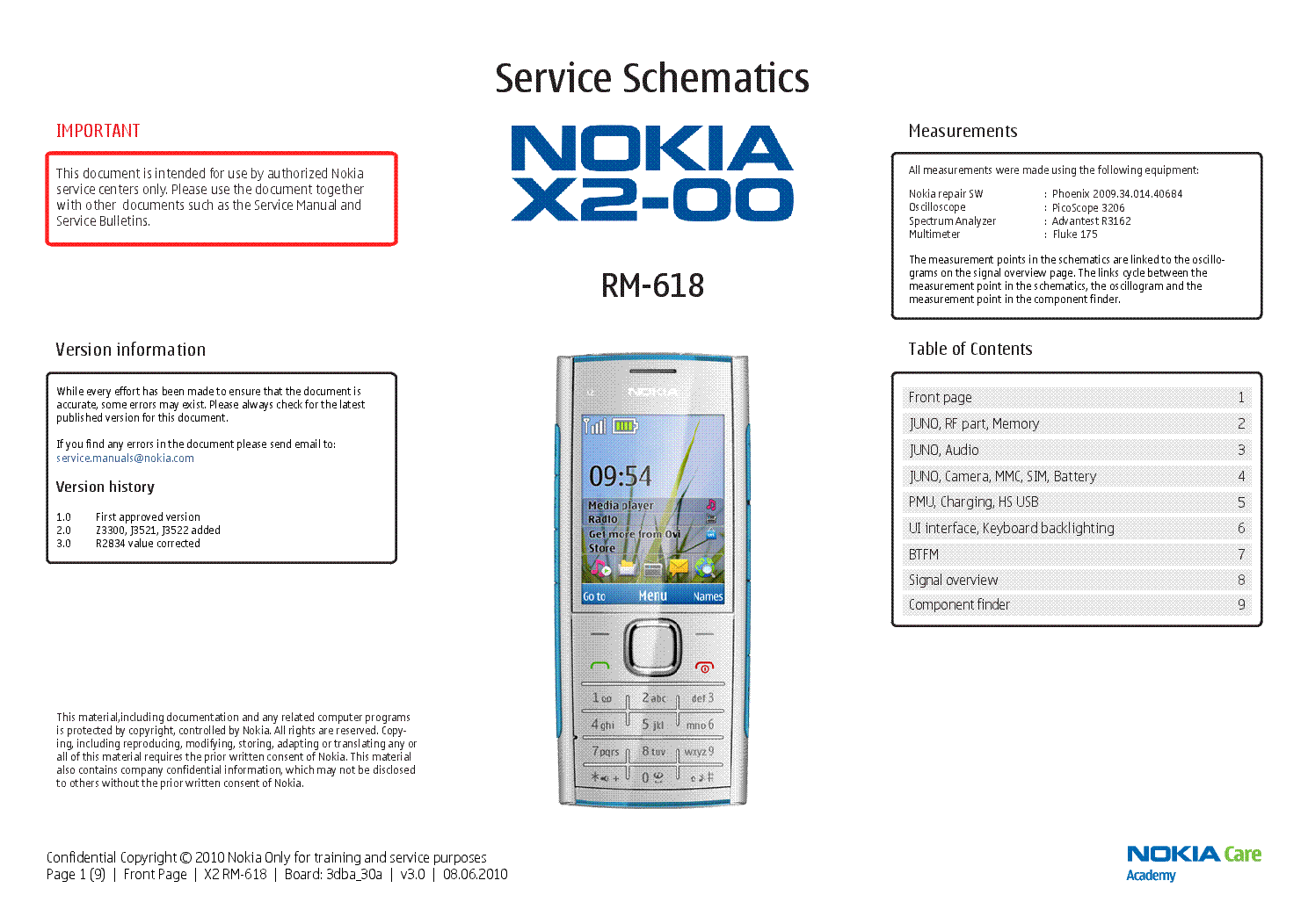 Nokia Phoenix Service Manual