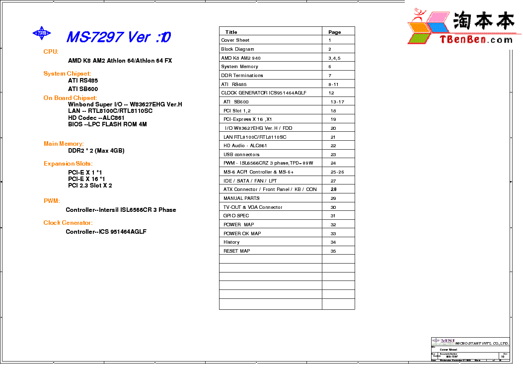 Ms 7297 Motherboard Manual