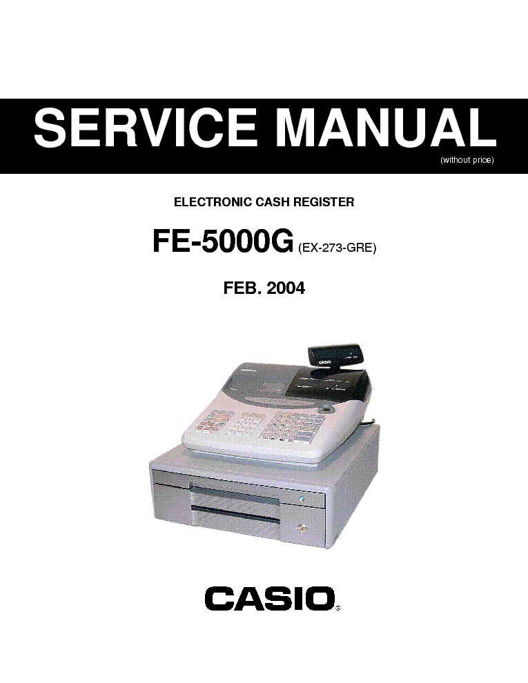 How To Program Casio Electronic Cash Register