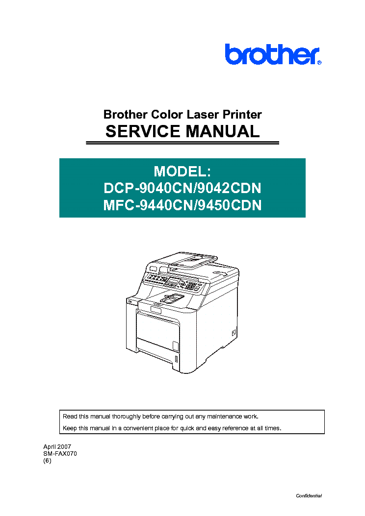 Brother mfc 7420 manual pdf