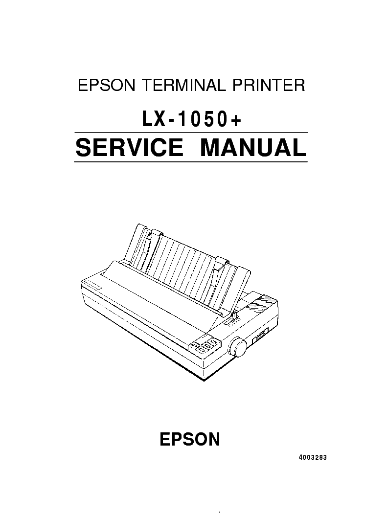 Epson Lx 300 Adjustment Program