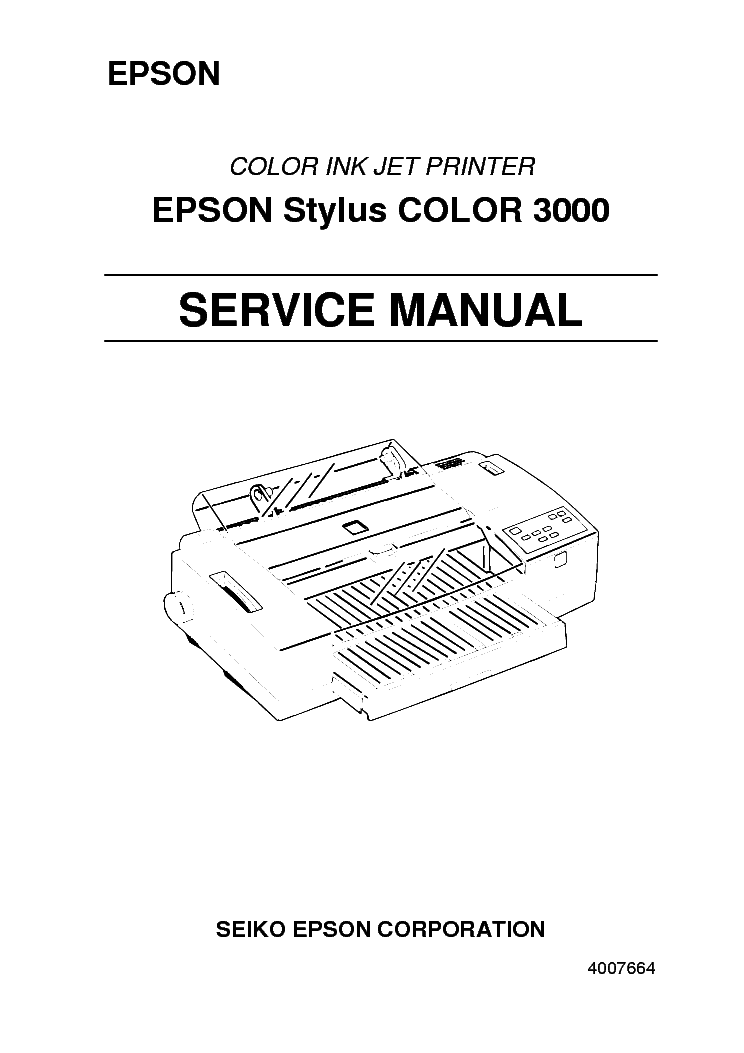 Epson Stylus Cx9300f Service Manual