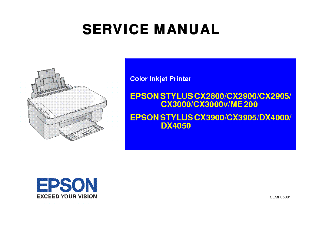 Инструкция epson stylus cx3900