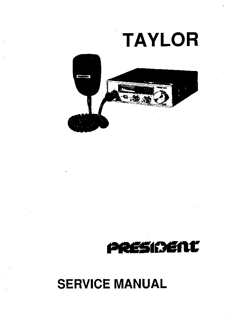 president cb radio manual
