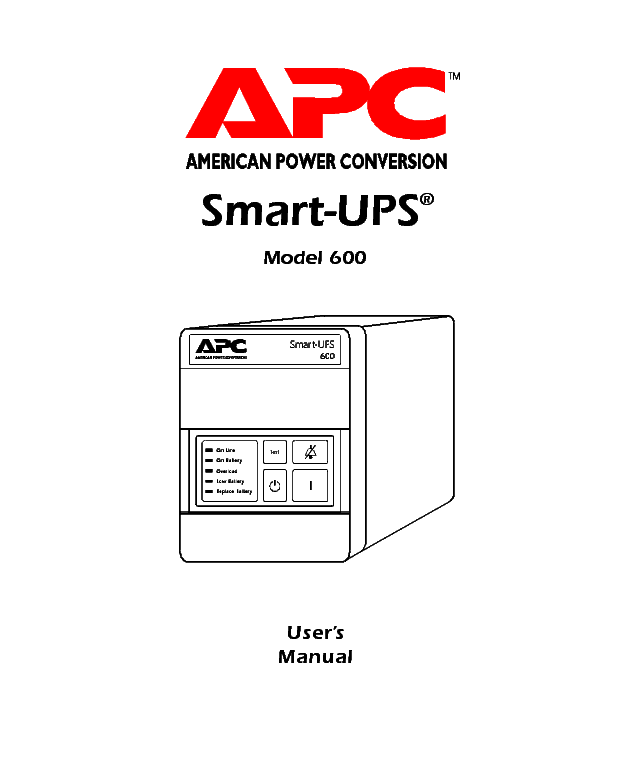 Apc Smart-ups 600  -  11