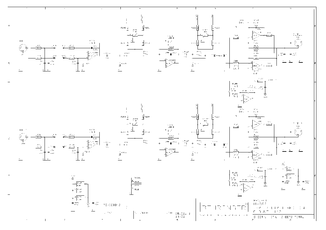 BEHRINGER XENYX 502 SCH Service Manual free download, schematics