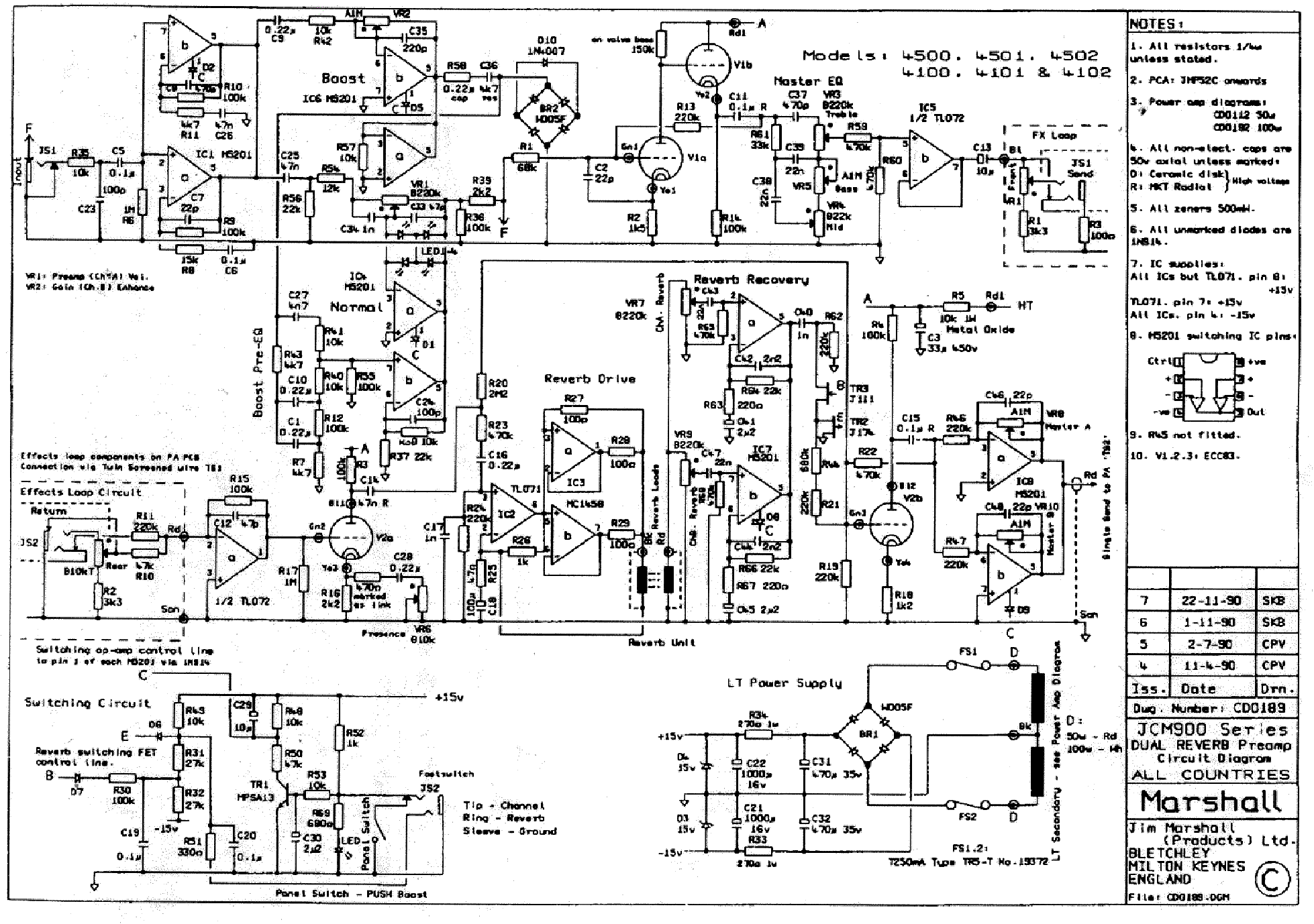 Marshall Amplifier Service Manual Pdf Power