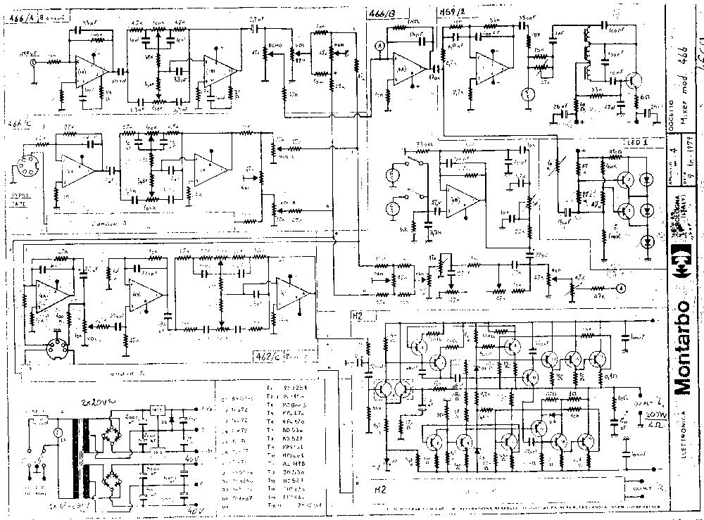 MONTARBO 466 Service Manual download, schematics, eeprom, repair info