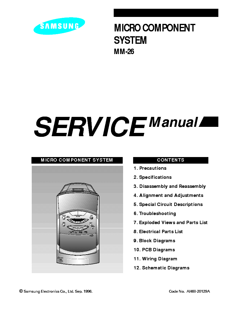 Samsung Rf267 Service Manual - deckmetr