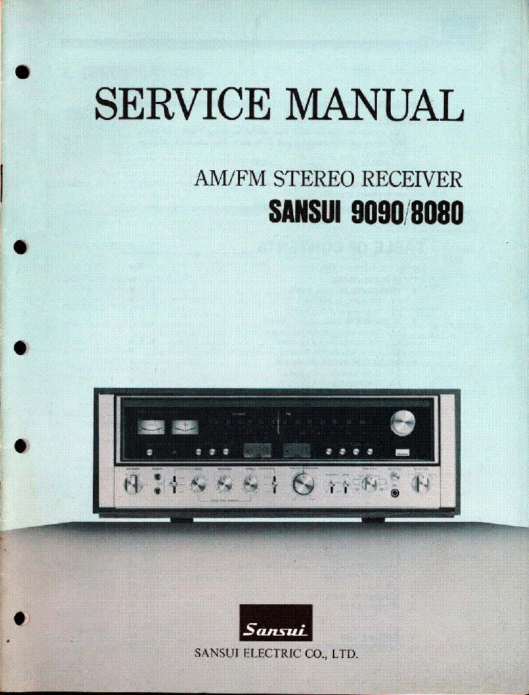 SANSUI Z-5000 Service Manual free download, schematics, eeprom, repair