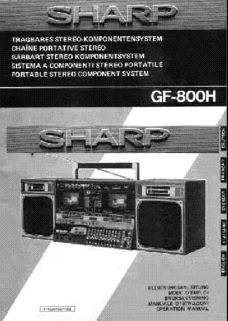 Sharp Gf 800  -  4