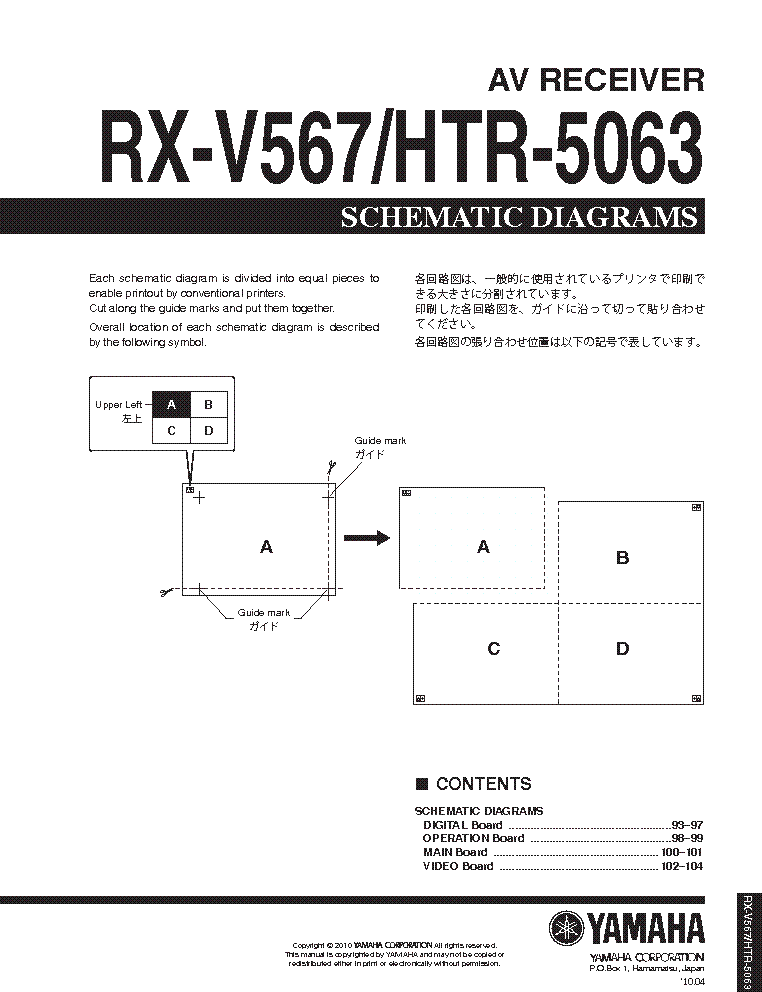  Yamaha Rx-v567 -  3