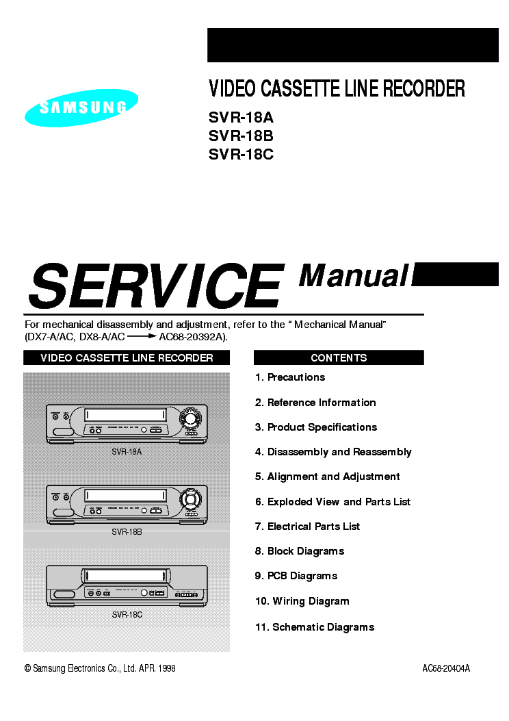 Svr Samsung 1640 Инструкция Svr Samsung 1640 Инструкция