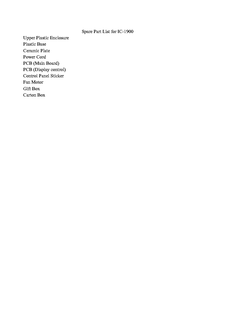 ELENBERG IC-1900 SCH service manual (2nd page)