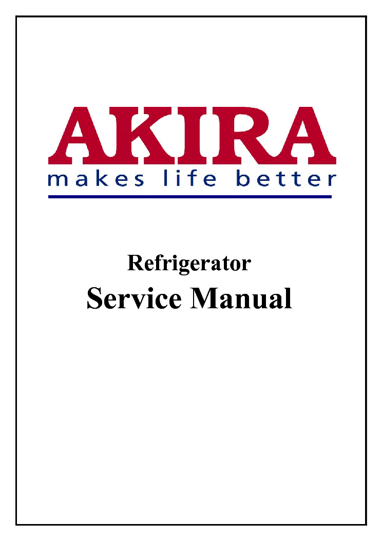 AKIRA RS-220K Service Manual download, schematics, eeprom, repair info