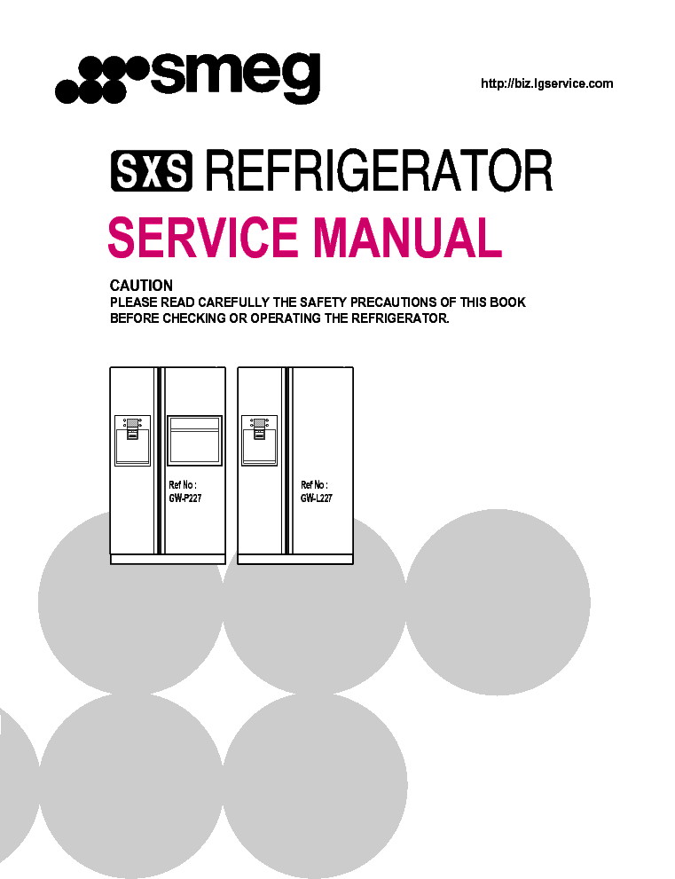 Smeg parts manual