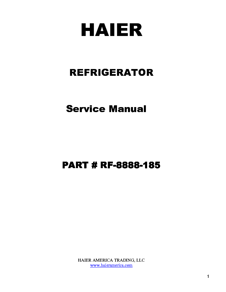 haier huf138pa