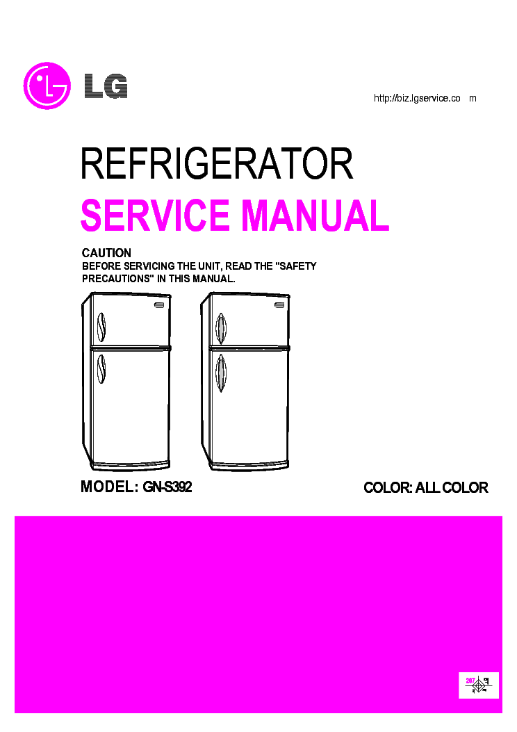 LG GN-S339GCA SM Service Manual download, schematics, eeprom, repair ...