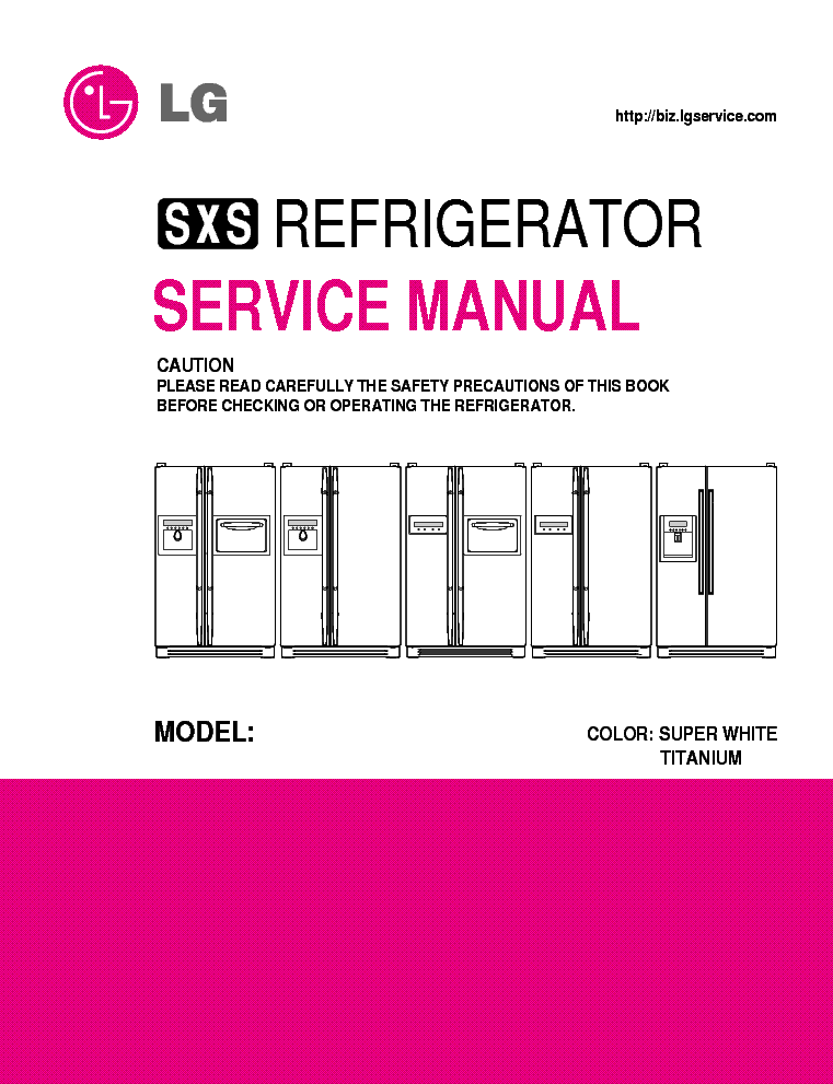 LG LRSC21935 service manual