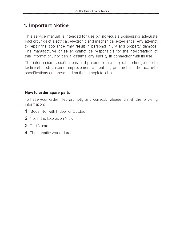 DAITSU DS-9,12,18,24KIDT DOS-9,12,18,24KIDT SM service manual (2nd page)