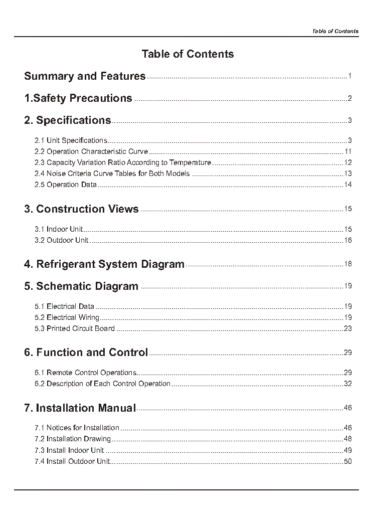 QUIETSIDE QS09-VJ220 VP220 QS12-VJ220 QS18-VJ220 QS24-VJ220 VP-220 R410A SM service manual (2nd page)