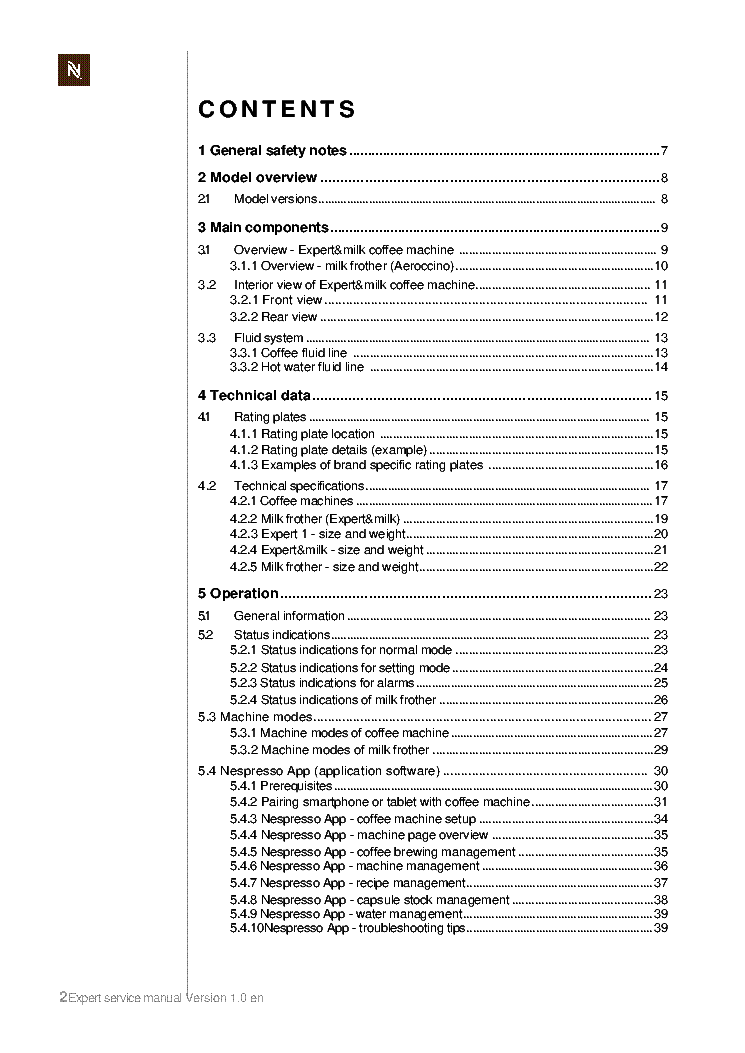 KRUPS XN601810 SM service manual (2nd page)