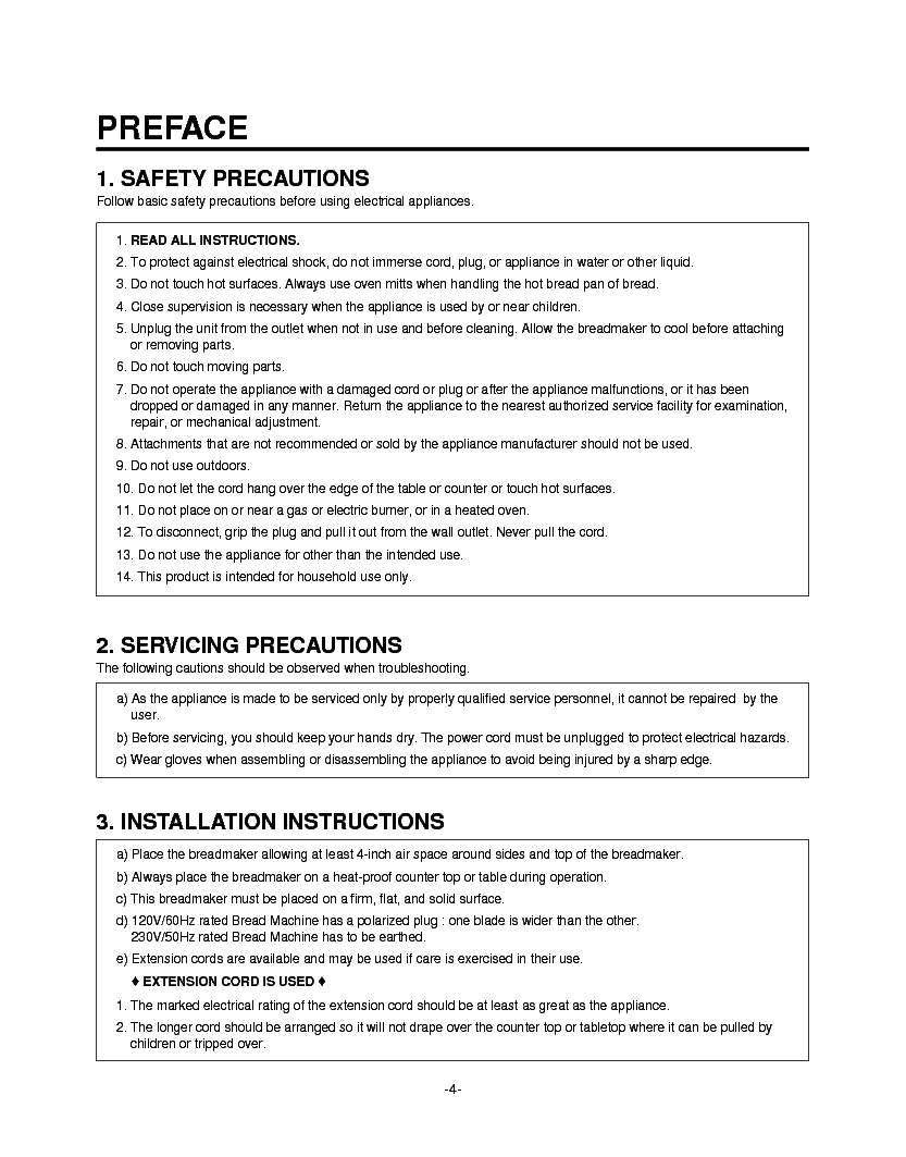 GOLDSTAR HB151 Service Manual download, schematics, eeprom, repair info