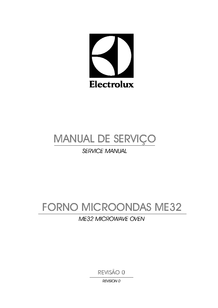 ELECTROLUX ME32 service manual (1st page)