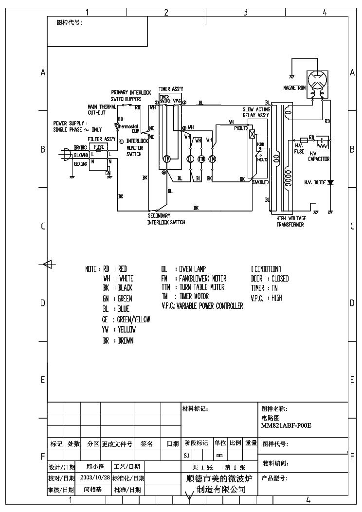 Midea mg820cj7 i2 схема микроволновая печь