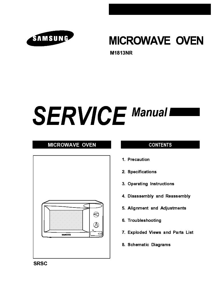 SAMSUNG M1813NR service manual