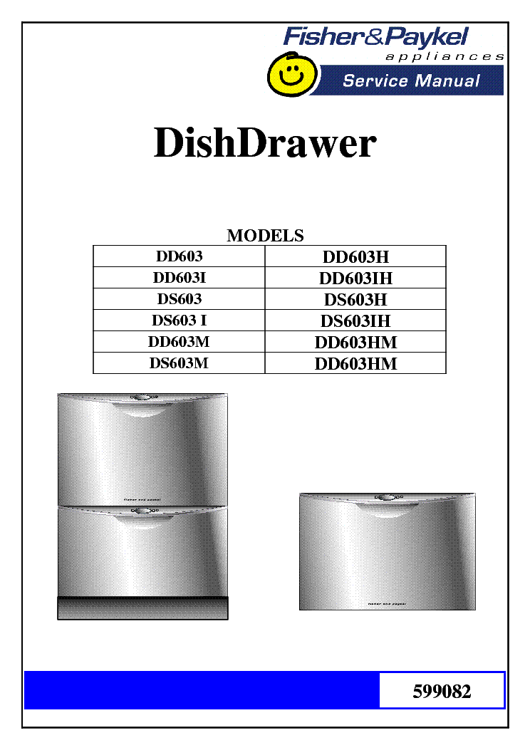 Fisher And Paykel Dishwasher Parts List